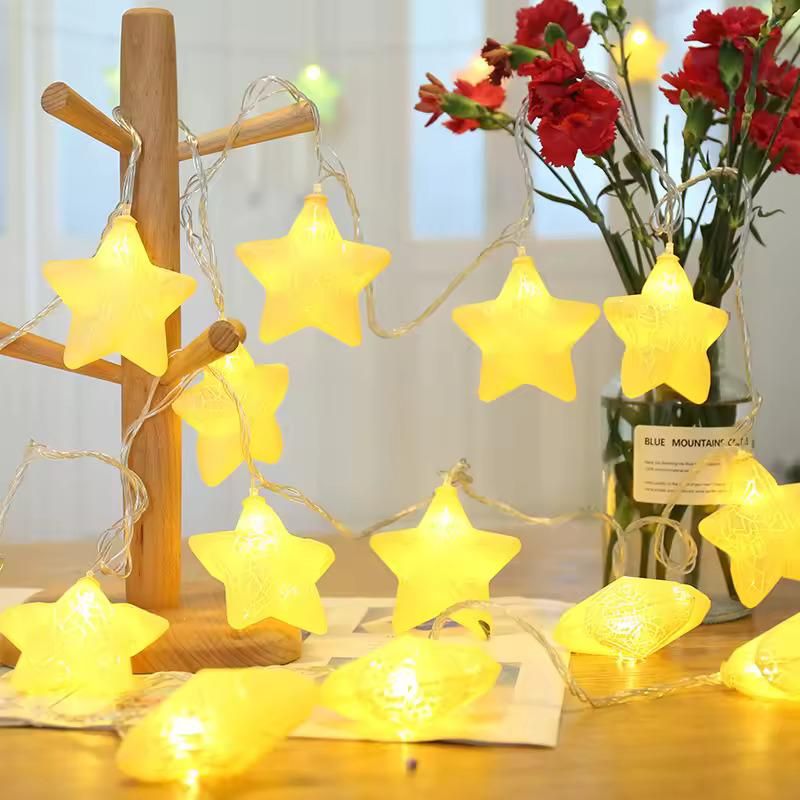 Big Star Shape Crystal LED Light